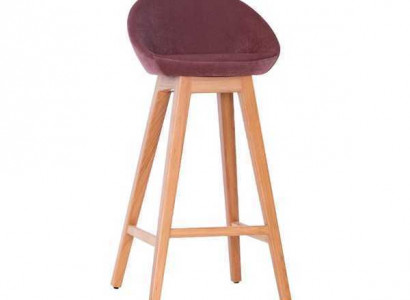 Modern Lila Chair Designer Bar Stool Wooden Chair Stylish Luxury Furniture Stool